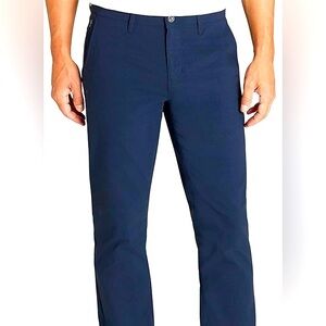 NWT Weatherproof Navy Blue Mens Chino’s 36wx32L‎
